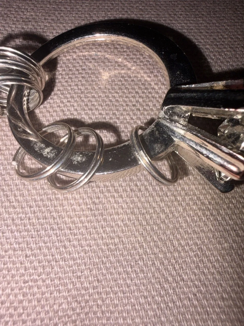 Charm Ring Key Chain - Picture 4 of 5